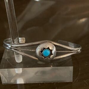 Shadowbox Turquoise Cuff